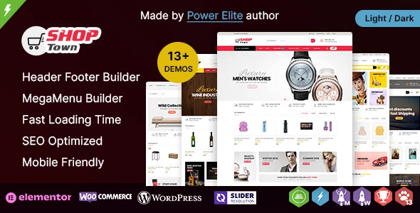 ShopTown WP – Elementor Multi-purpose WooCommerce Theme